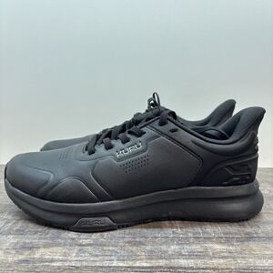KURU Women's 7.5 Shift Anti-Slip Sneakers Shoes Jet Black Athletic Work
